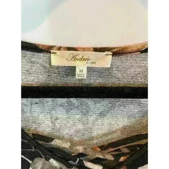 Andree by Unit Floral Sweater Dress, size M - Picture 6 of 7